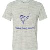 White Marble Unisex Poly-Cotton Short-Sleeve T-Shirt Thumbnail