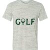 White Marble Unisex Poly-Cotton Short-Sleeve T-Shirt Thumbnail