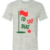 White Marble Unisex Poly-Cotton Short-Sleeve T-Shirt Thumbnail