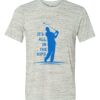 White Marble Unisex Poly-Cotton Short-Sleeve T-Shirt Thumbnail