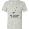 White Marble Unisex Poly-Cotton Short-Sleeve T-Shirt Thumbnail