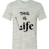 White Marble Unisex Poly-Cotton Short-Sleeve T-Shirt Thumbnail