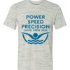 White Marble Unisex Poly-Cotton Short-Sleeve T-Shirt Thumbnail