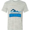 White Marble Unisex Poly-Cotton Short-Sleeve T-Shirt Thumbnail