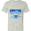 White Marble Unisex Poly-Cotton Short-Sleeve T-Shirt Thumbnail