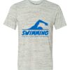 White Marble Unisex Poly-Cotton Short-Sleeve T-Shirt Thumbnail