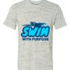 White Marble Unisex Poly-Cotton Short-Sleeve T-Shirt Thumbnail