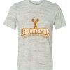 White Marble Unisex Poly-Cotton Short-Sleeve T-Shirt Thumbnail