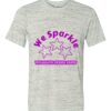 White Marble Unisex Poly-Cotton Short-Sleeve T-Shirt Thumbnail