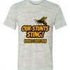 White Marble Unisex Poly-Cotton Short-Sleeve T-Shirt Thumbnail