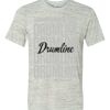 White Marble Unisex Poly-Cotton Short-Sleeve T-Shirt Thumbnail