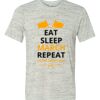 White Marble Unisex Poly-Cotton Short-Sleeve T-Shirt Thumbnail