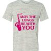 White Marble Unisex Poly-Cotton Short-Sleeve T-Shirt Thumbnail