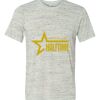 White Marble Unisex Poly-Cotton Short-Sleeve T-Shirt Thumbnail
