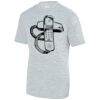 Adult Shadow Tonal Heather Short-Sleeve Training T-Shirt Thumbnail